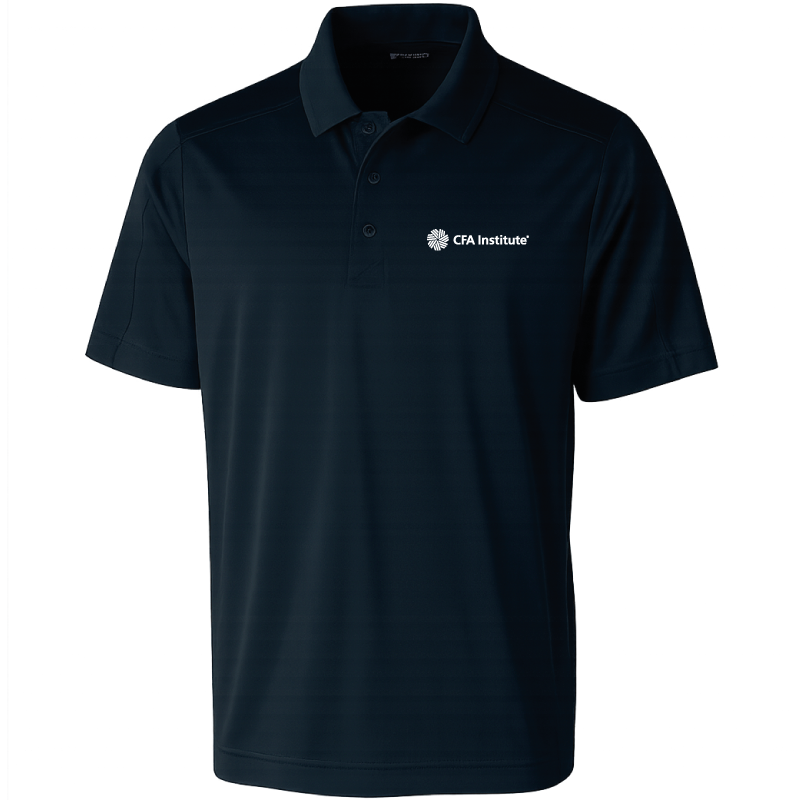 Cutter & Buck Prospect Eco Textured Stretch Recycled Men's Short Sleeve Polo