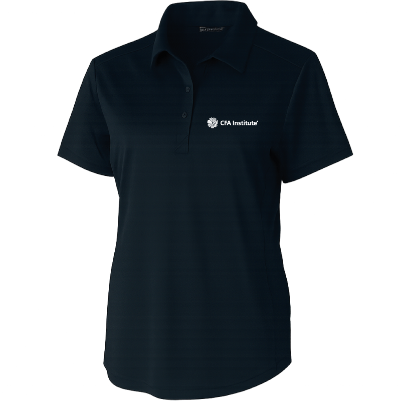 Cutter & Buck Prospect Eco Textured Stretch Recycled Women's Short Sleeve Polo