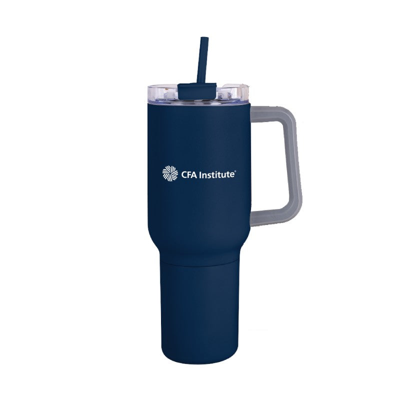 Key West 22 oz Stainless Steel Travel Mug w/Can Cooler