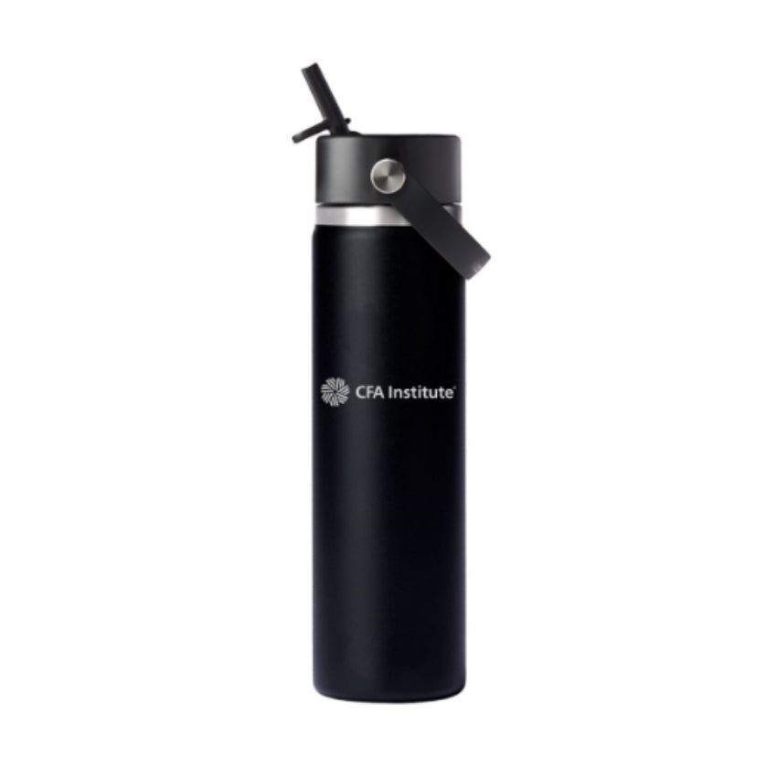 Hydro Flask® Wide Mouth 24oz Bottle with Flex Straw Cap