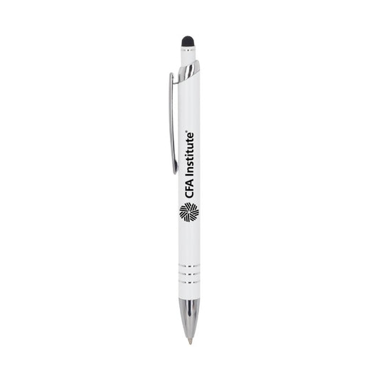 Camden Recycled Aluminum Pen - White