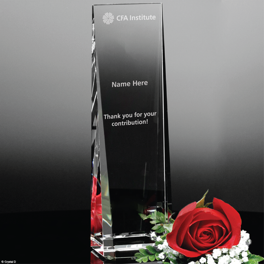 Westby Global Crystal 8" Award